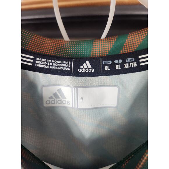 Miami Hurricanes Adidas short sleeve men's XL - Picture 3 of 3